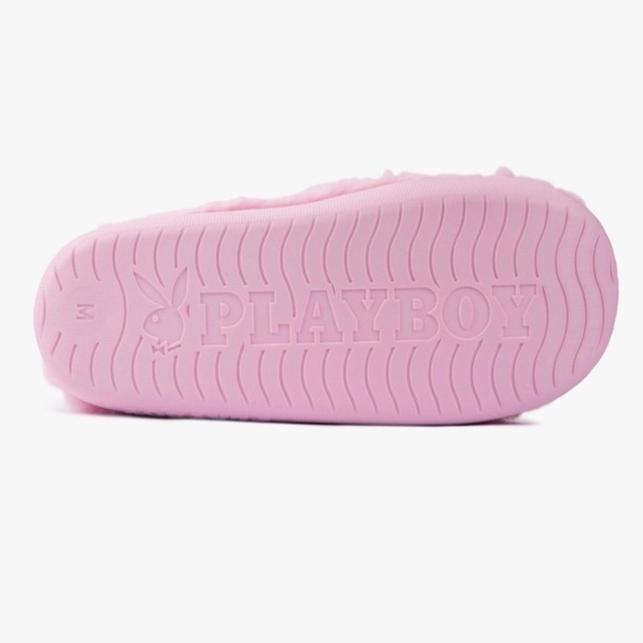 Playboy Pink Slippers - Picture 2 of 3